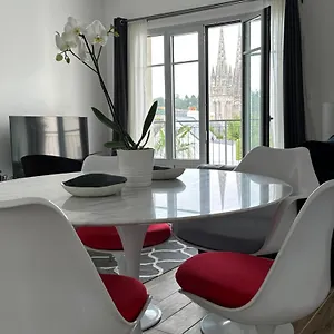 Appartement Design X - Hyper Centre - Parking Prive -, Quimper